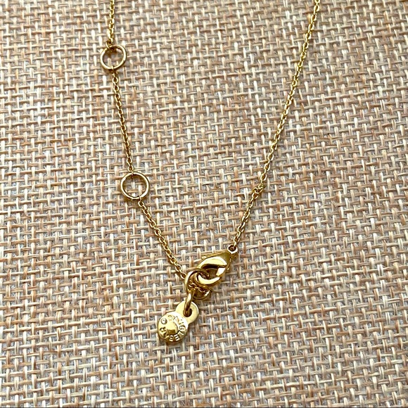 BaubleBar Gold Crescent Necklace - Picture 4 of 4